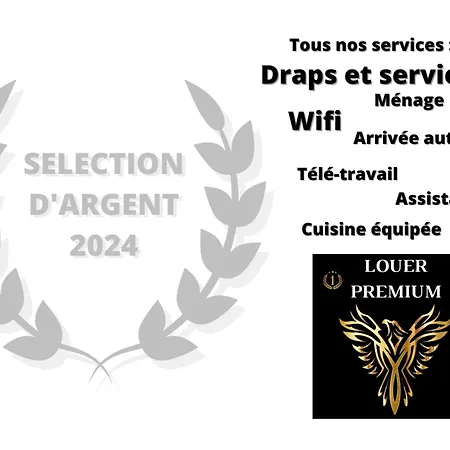 Grand Proche Stade De France, 3 Pax 아파트 *